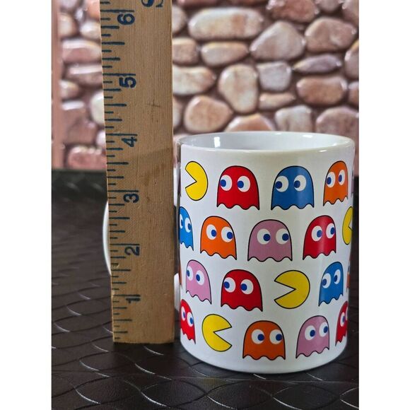 Vintage Pac-Man Coffee Mug Cup Bandai Namco - Picture 8 of 8